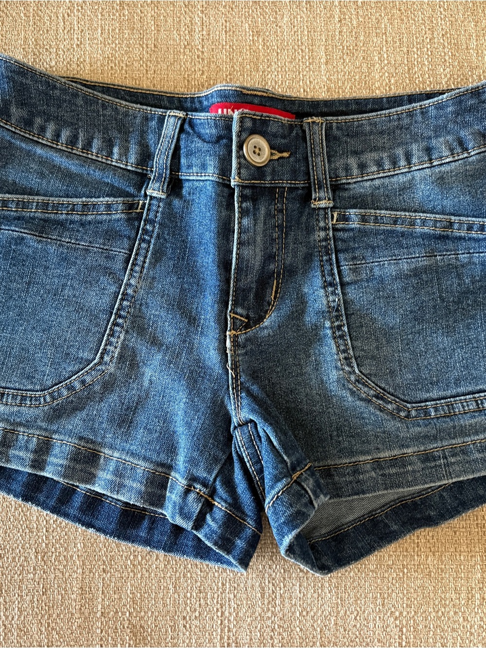 UNIONBAY Blue Denim Jeans with Contrast Stitching
